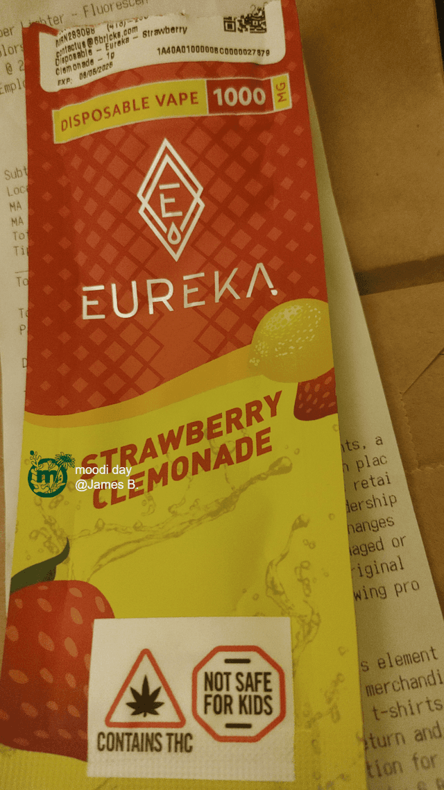 eureka disposable vape Eureka Strawberry Clemonade Disposable Review by James B. | Real Consumer Reviews of Products Near You eureka disposable vape Eureka Strawberry Clemonade Disposable Review by James B. | Real Consumer Reviews of Products Near You